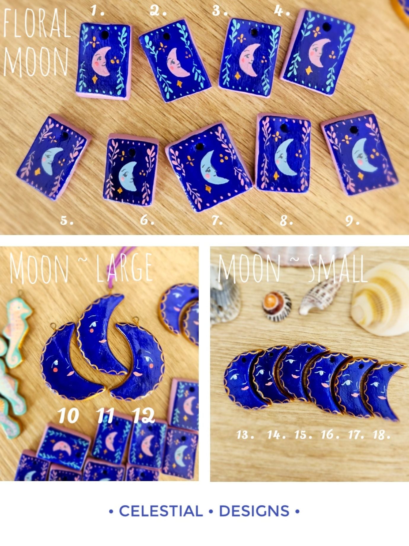Clay Pendants