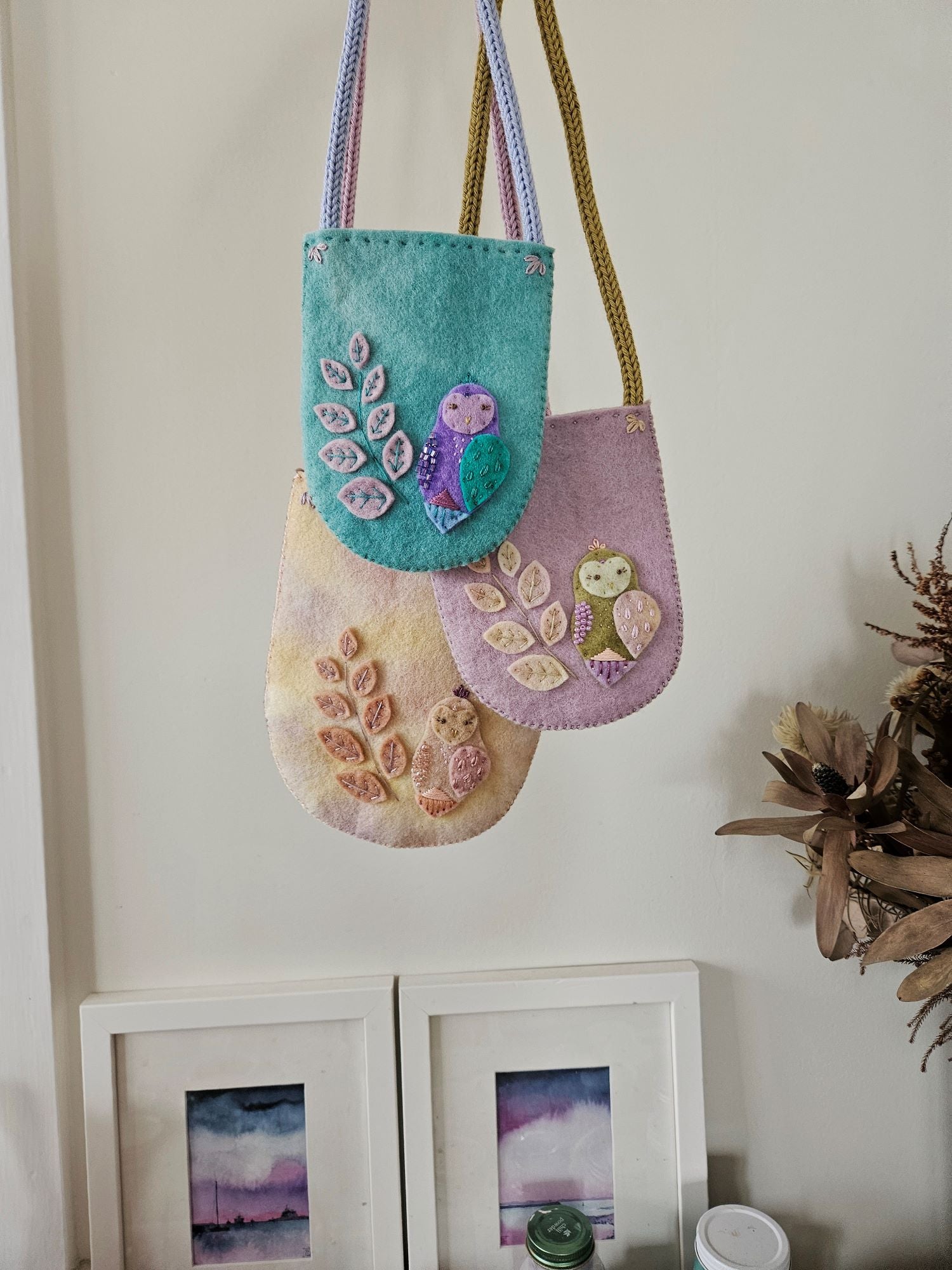 Felt Treasure Bags