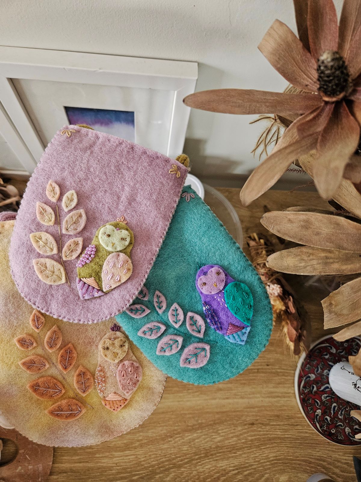 Felt Treasure Bags