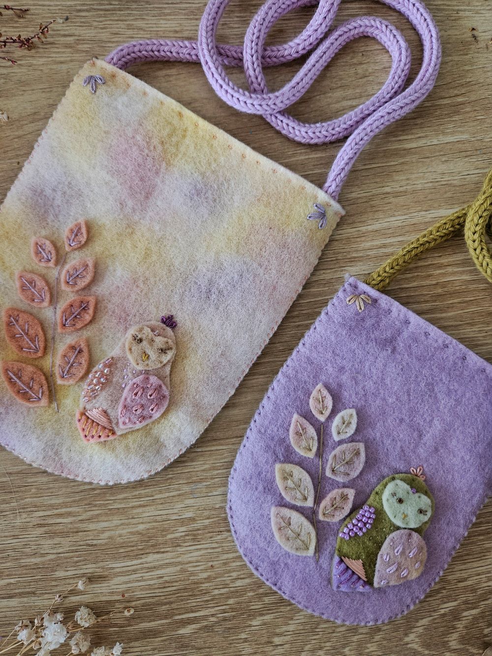 Felt Treasure Bags