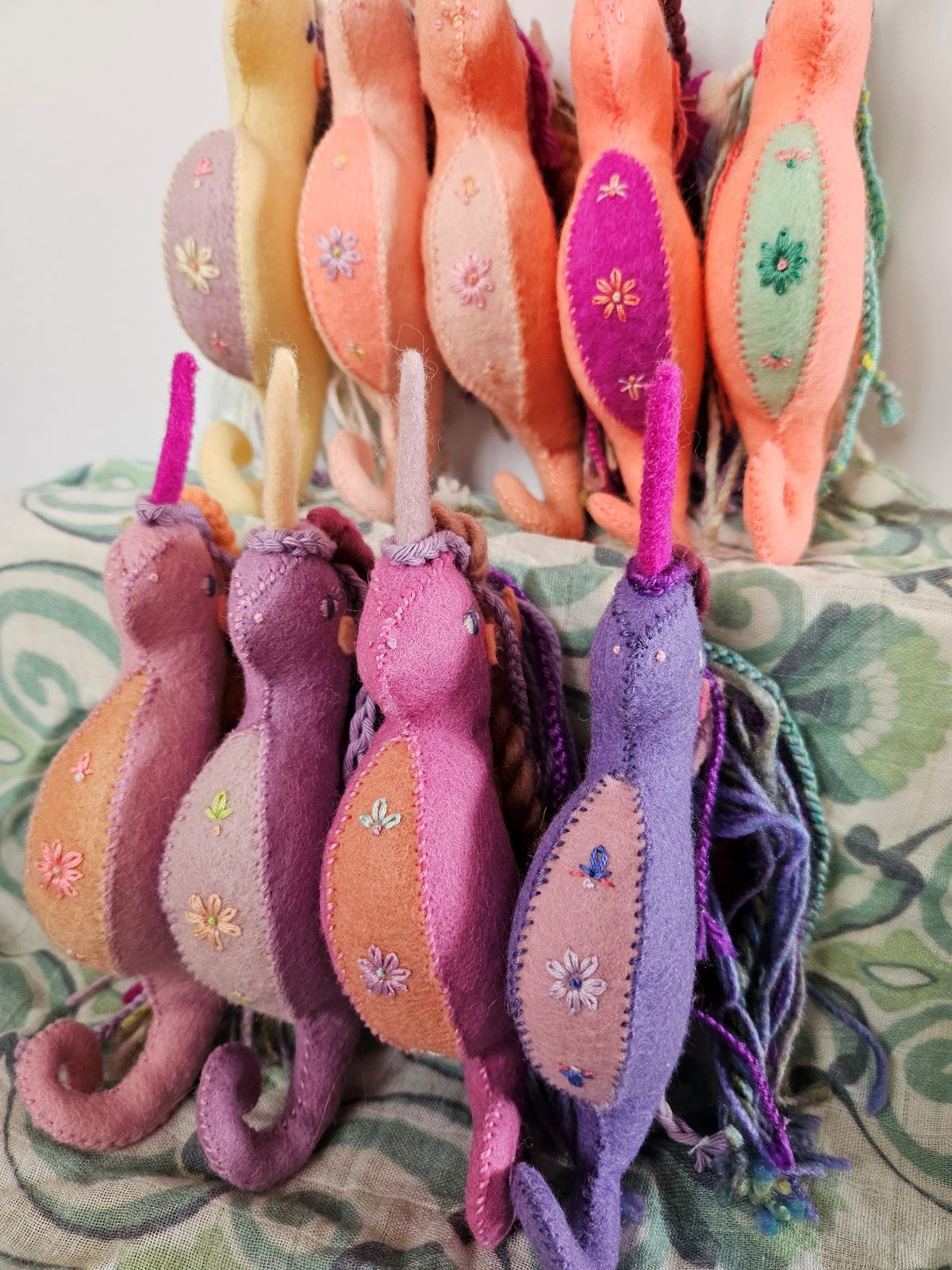 Felt Seahorse