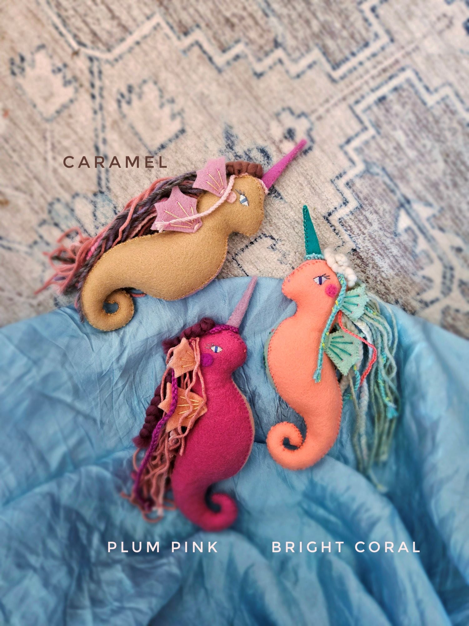 Felt Seahorse