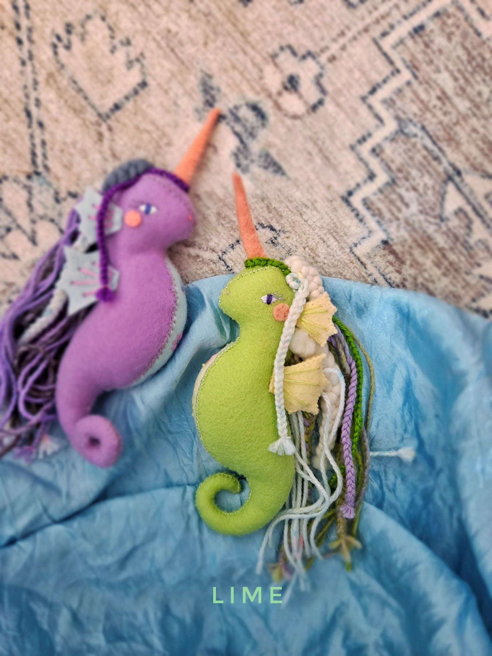Felt Seahorse