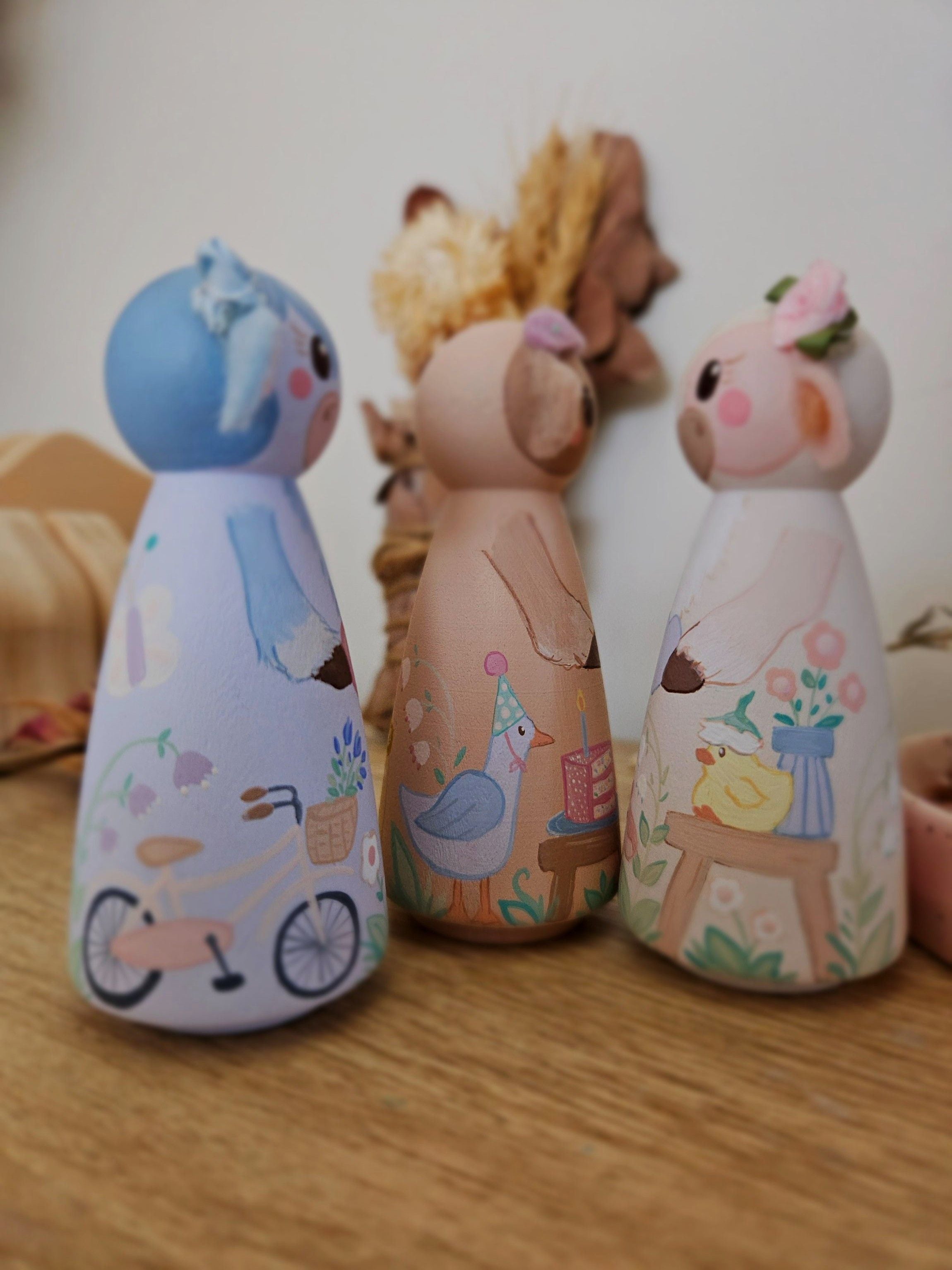 Wooden Cows