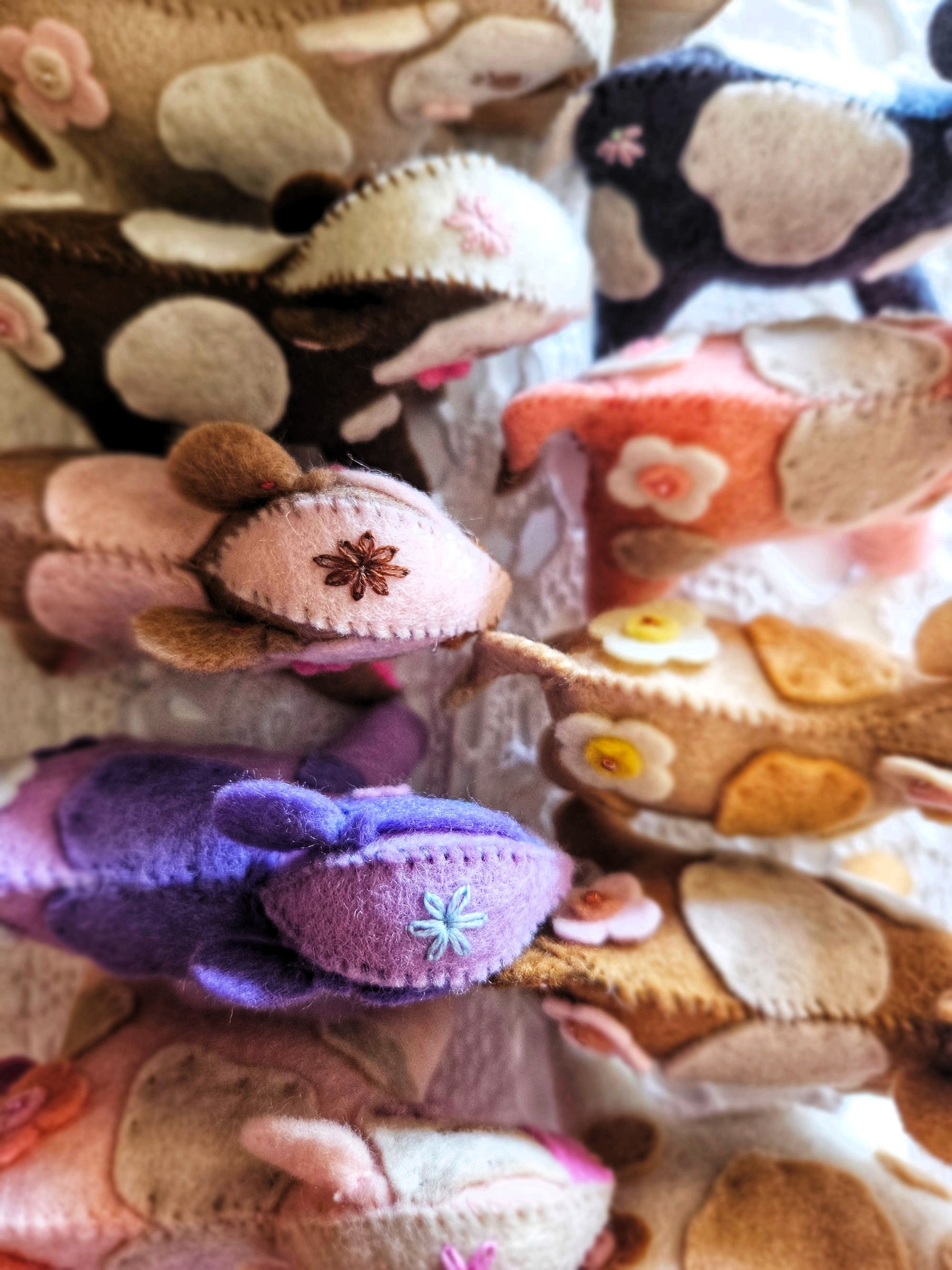 Felt Cows