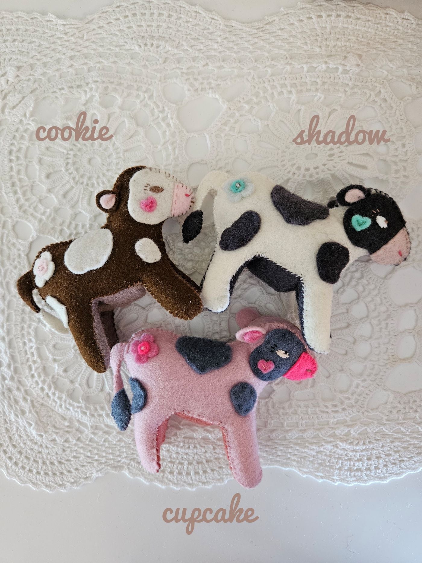 Felt Cows