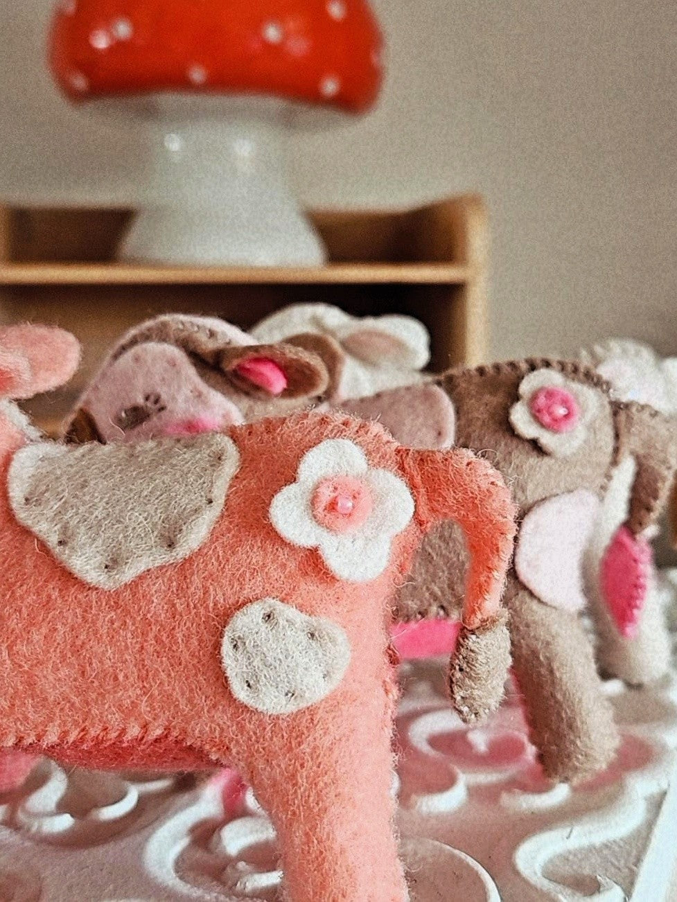Felt Cows