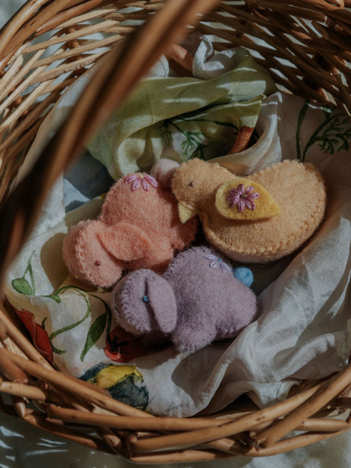 Felt Chickens