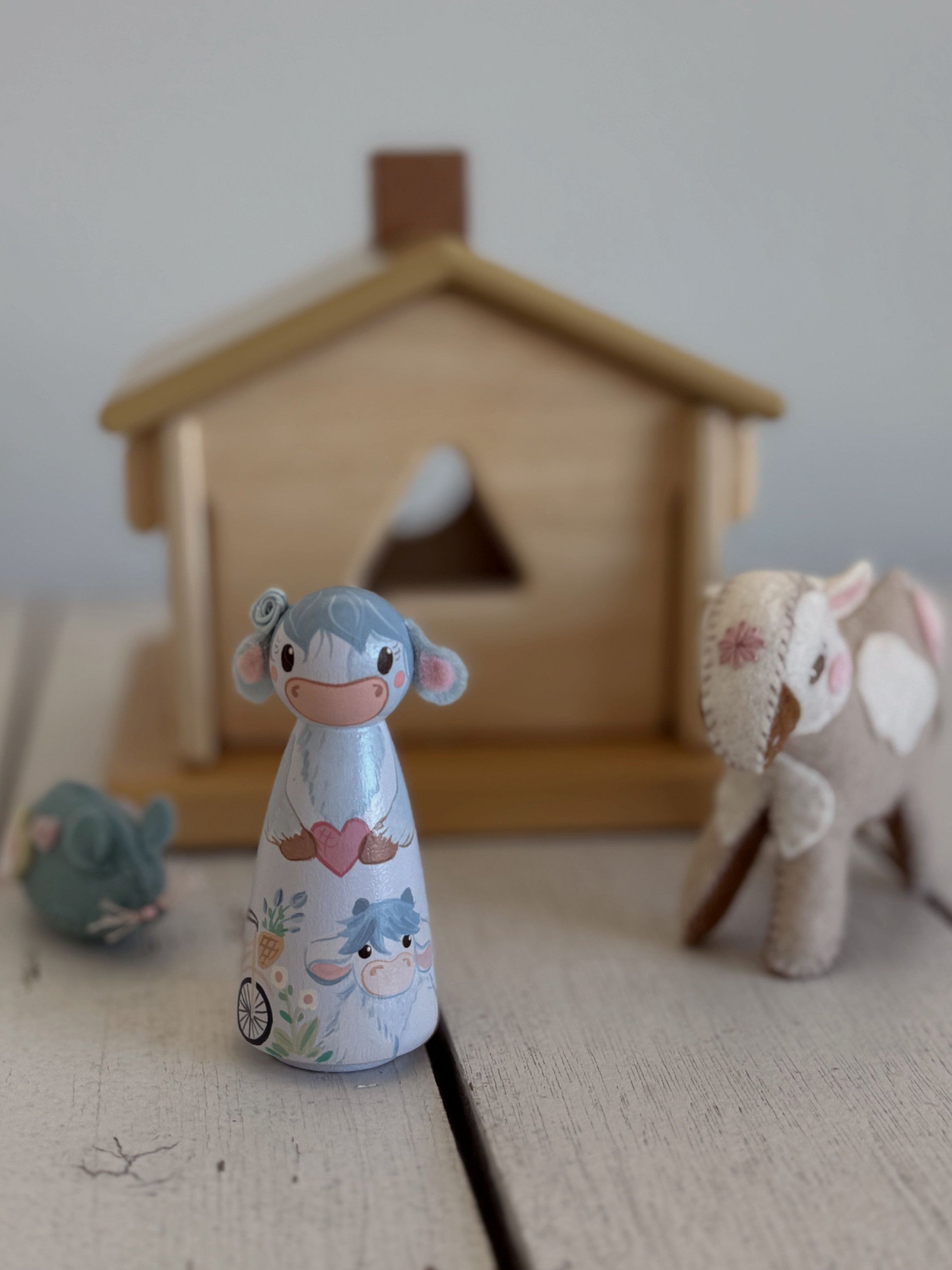 Wooden Cows