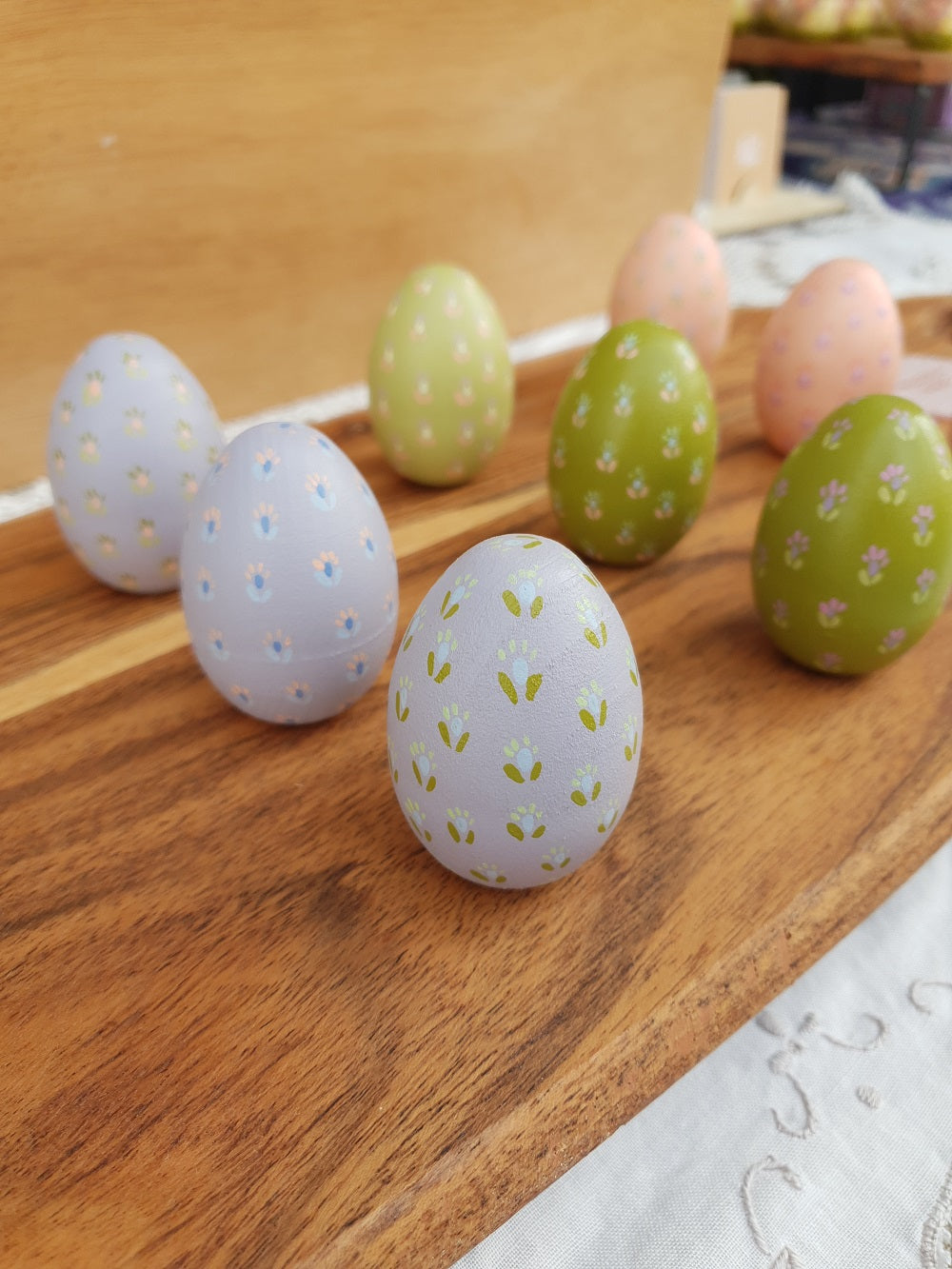 Wooden Eggs