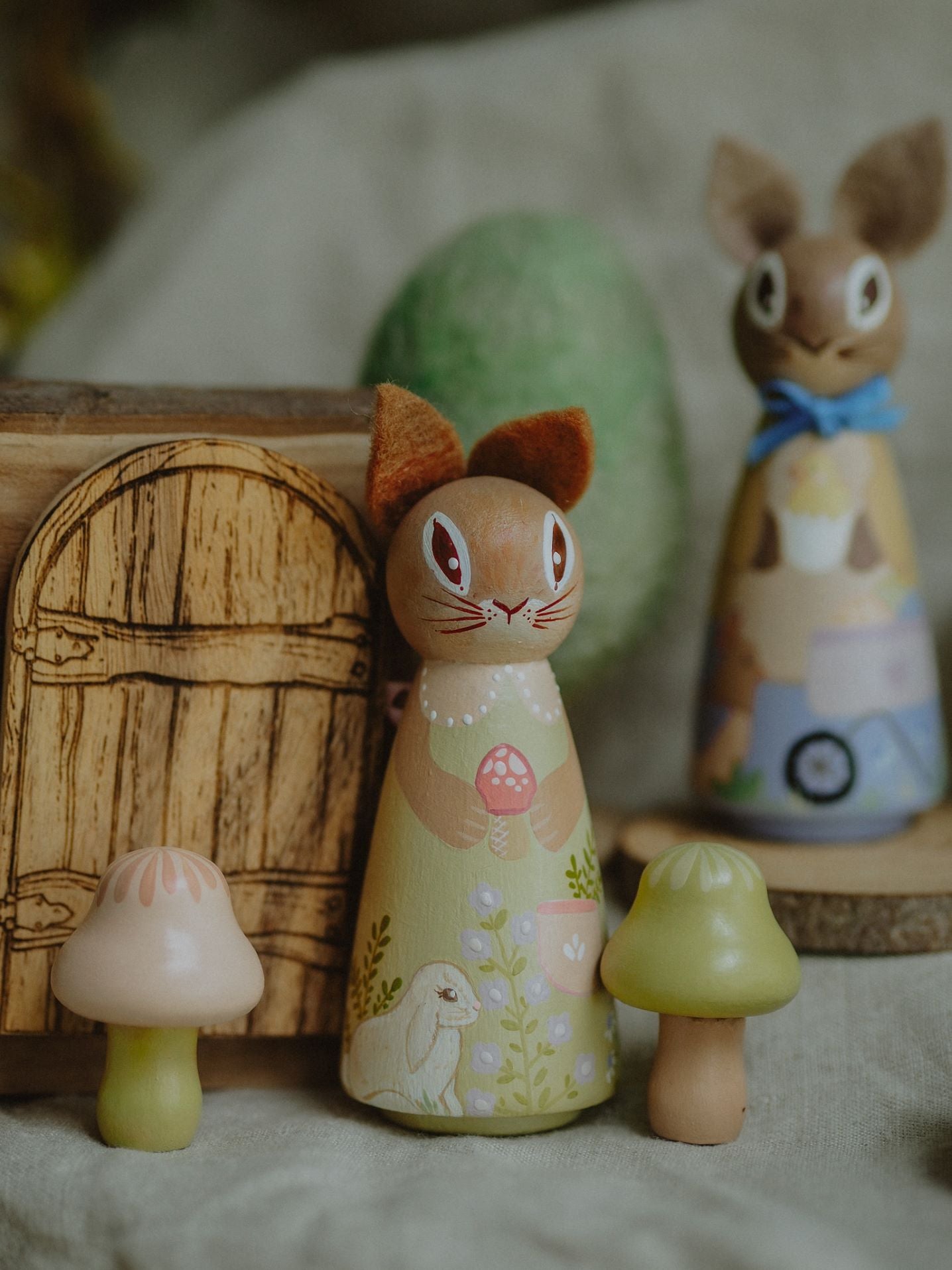 Wooden Bunnies