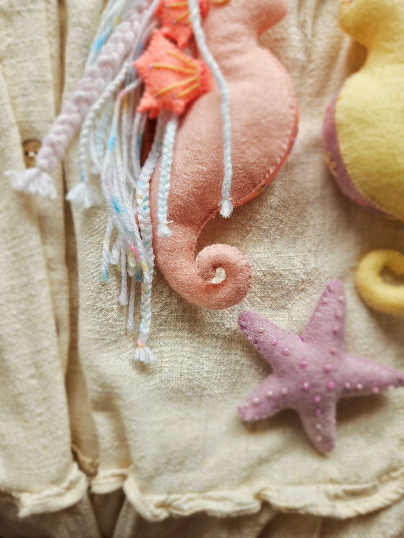 Felt Seahorse