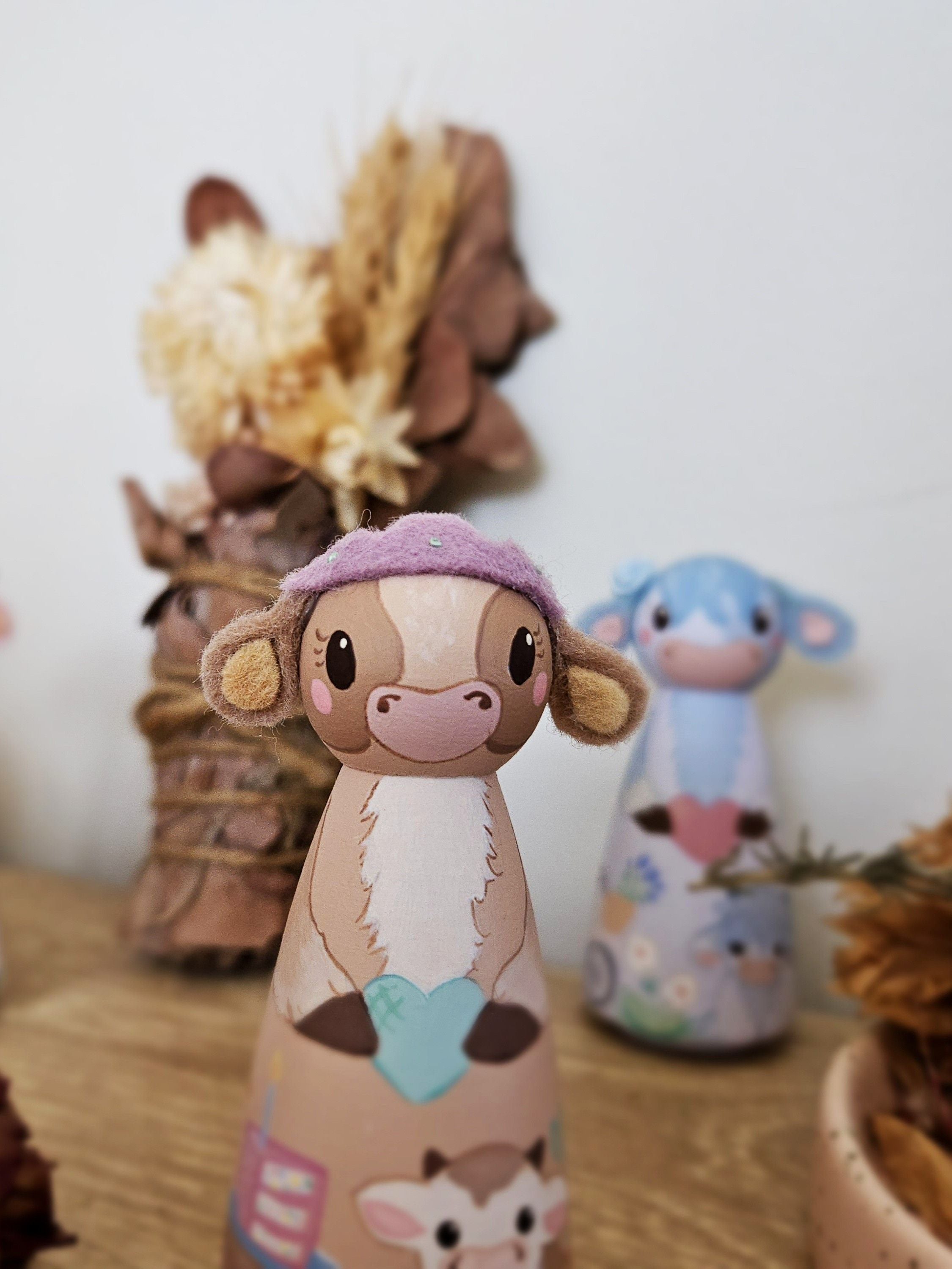 Wooden Cows