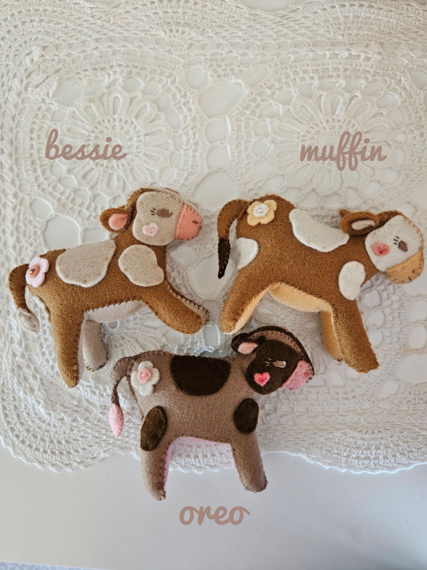 Felt Cows