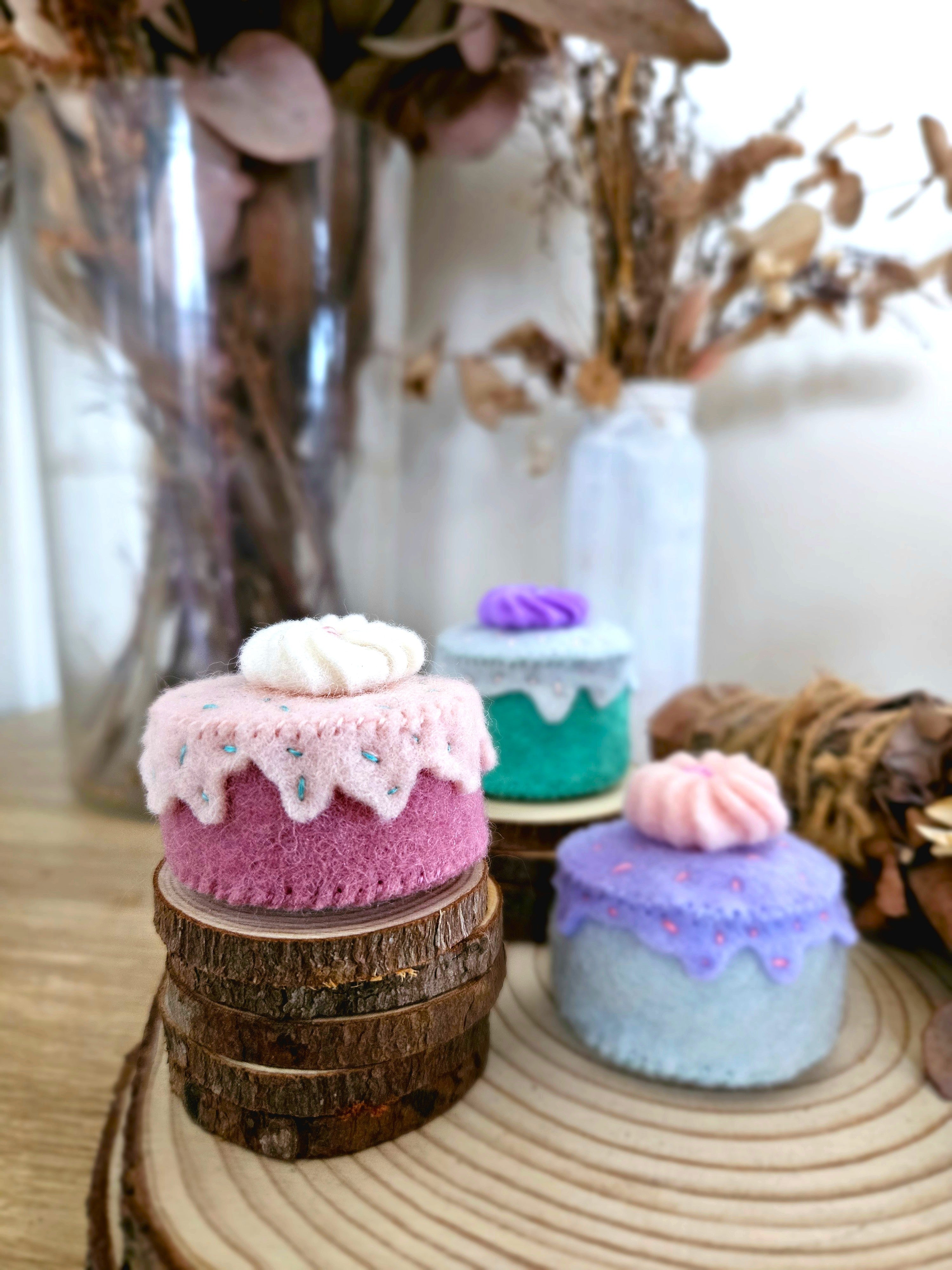 Felt Cupcakes